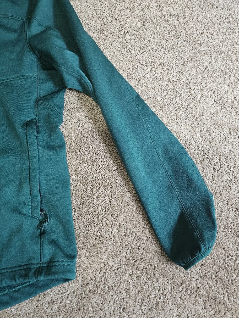The North Face Men's Teal Lightweight Full-Zip Jacket Size M